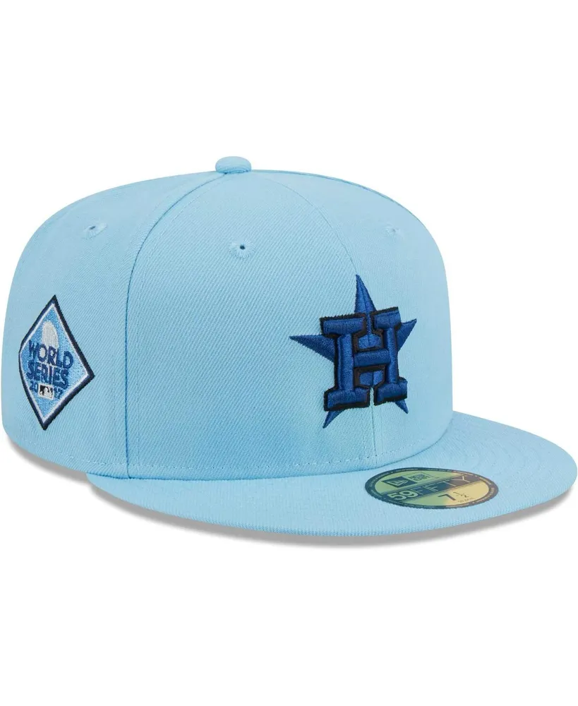 Houston Astros New Era Spring Two-Tone 59FIFTY Fitted Hat - Black/Blue