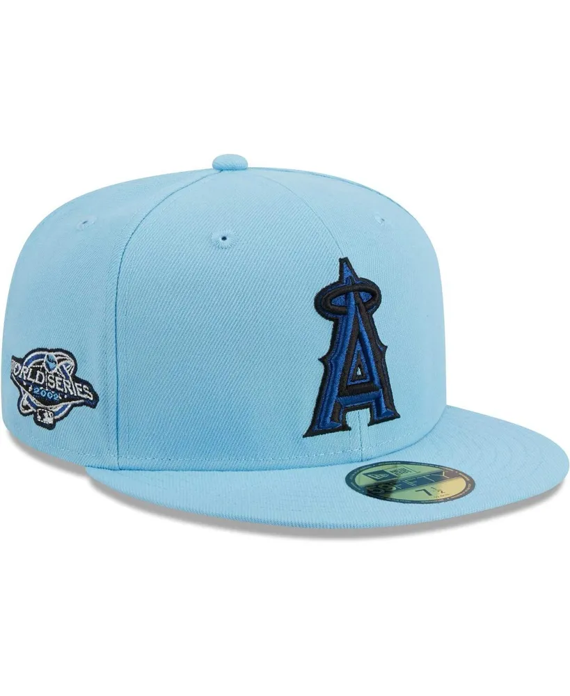 Los Angeles Angels New Era Spring Color Basic 9FIFTY Snapback Hat - Cream