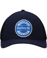 Men's Hurley Navy Charter Trucker Snapback Hat