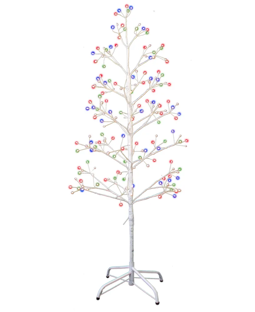 Kurt Adler 4' Birch Twig Tree with 8-Function Lights