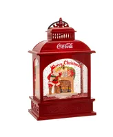 Kurt Adler 9" Battery-Operated Led Coke Santa Lantern