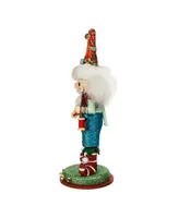 Kurt Adler 15" Hollywood Elf with Teddy Bear Nutcracker