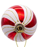 Kurt Adler 80mm Glass Ball Ornaments, 6 Piece Set