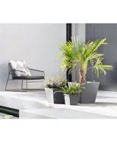 Ecopots Rotterdam Indoor and Outdoor Square Planter