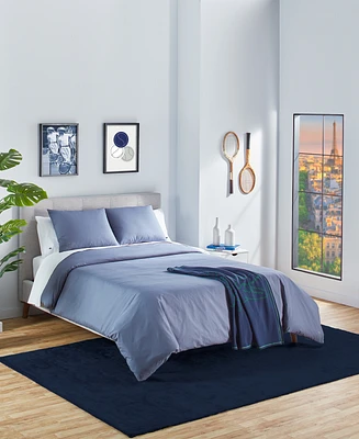 Lacoste Home Percale Piece Duvet Cover Set