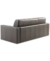 Shevrin Leather Sleeper Sofa, Created for Macy's