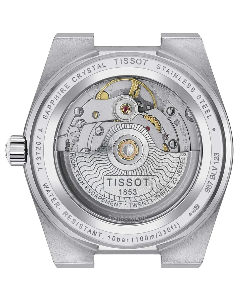 Tissot Women's Swiss Automatic Prx Powermatic 80 Stainless Steel Bracelet Watch 35mm