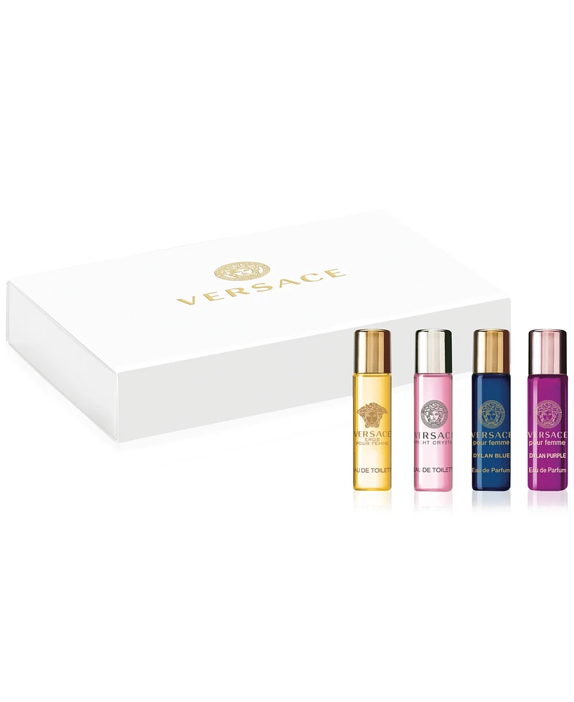 Free 4-Pc. Gift with $110 purchase from the Versace Women's Fragrance Collection.