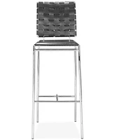 Zuo Criss Cross Bar Chair, Set of 2