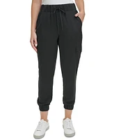 Calvin Klein Jeans Women's Pull-On Cargo Ankle Joggers