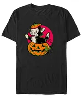 Fifth Sun Men's Figaro Inside A Pumpkin Short Sleeve T-shirt