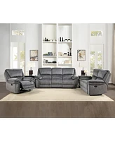 White Label Andes 65" Double Reclining Loveseat