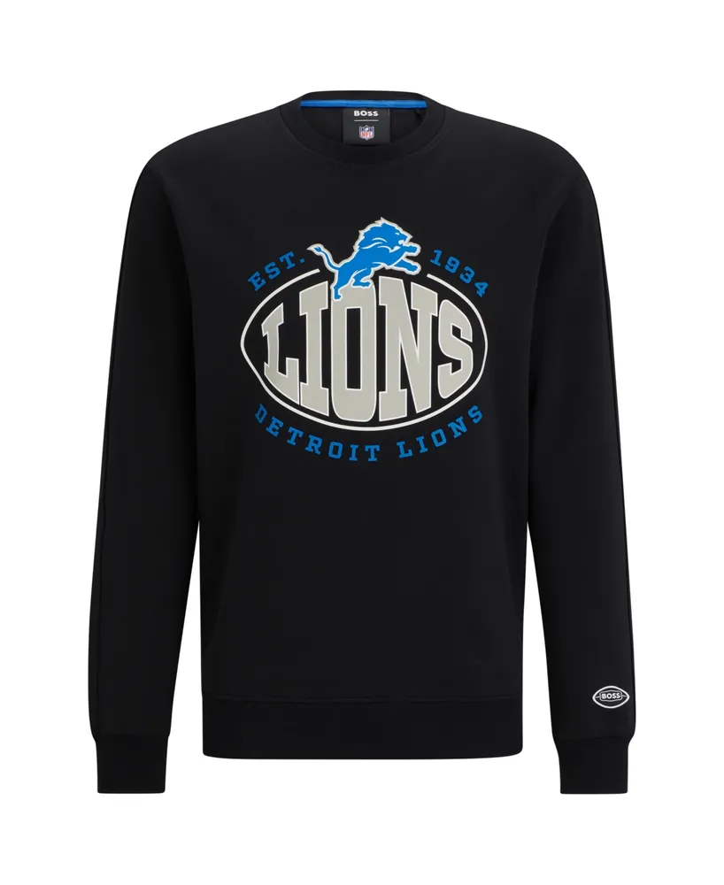 Boss by Hugo Men's x Detroit Lions Nfl Sweatshirt