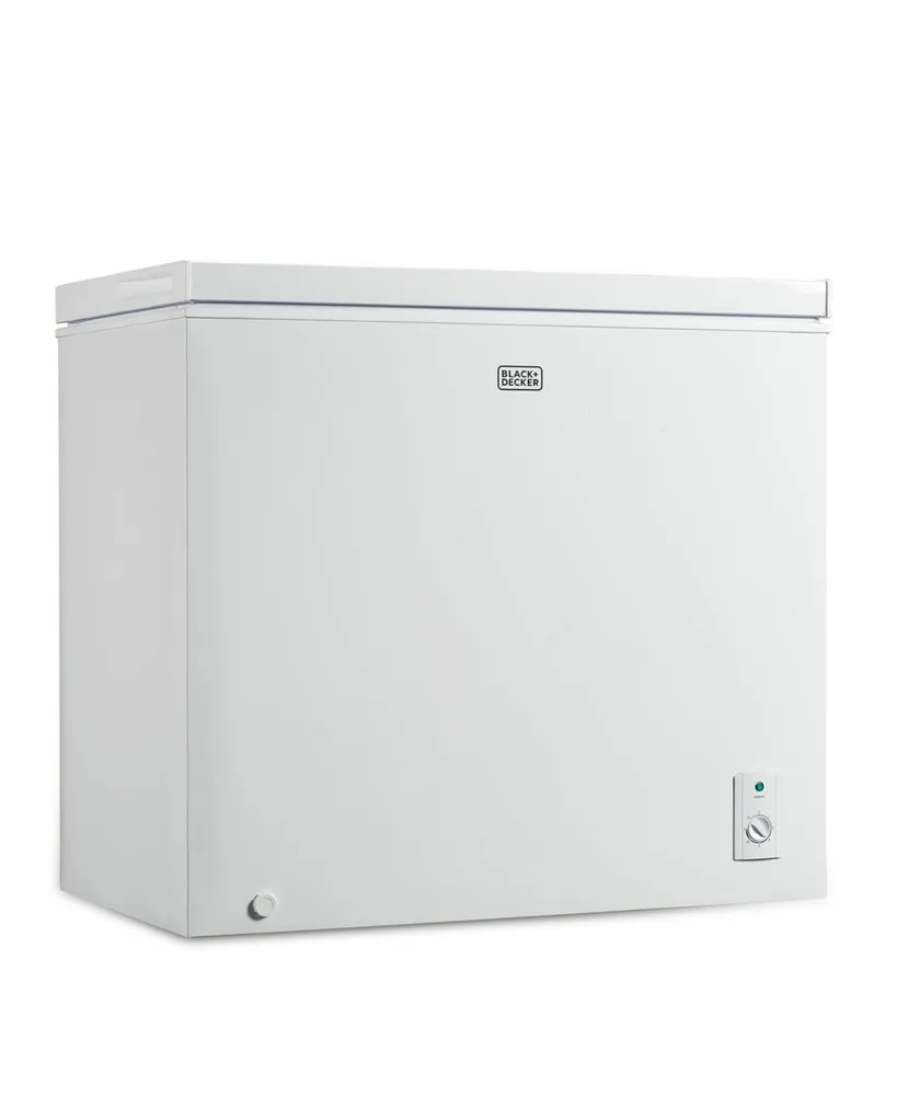 Black+Decker 5.0 Cu. Ft. Chest Freezer - White