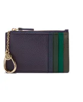Cole Haan Leather Card Case with Zip