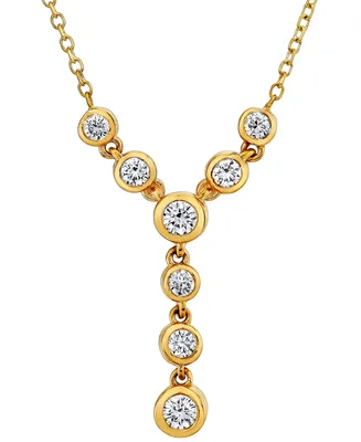 Sirena Energy Diamond Lariat Necklace (1/4 ct. t.w.) in 14k White or Yellow Gold