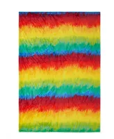 Kate Aurora Rainbow Ultra Soft & Plush Oversized Accent Throw Blanket - 50 in. W x 70 in. L