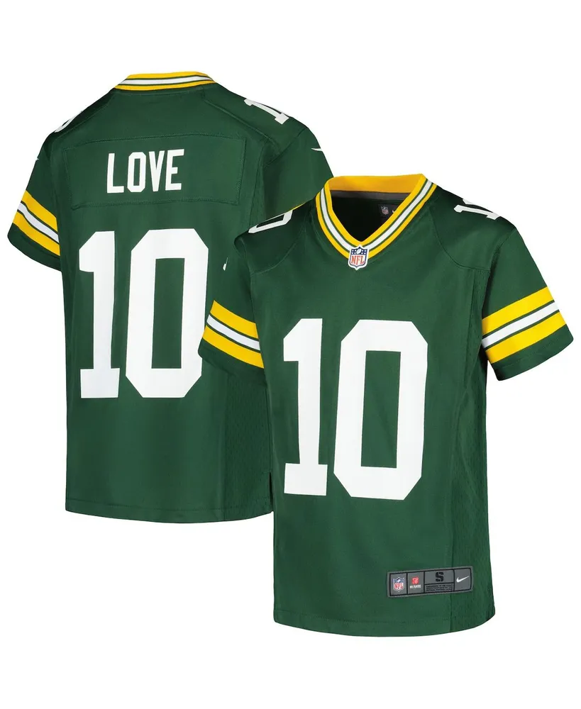 Big Boys Nike Jordan Love Green Bay Packers Game Jersey