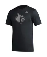 Men's adidas Louisville Cardinals Pregame Aeroready T-shirt