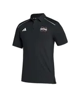 Men's adidas Mississippi State Bulldogs Coaches Aeroready Polo Shirt