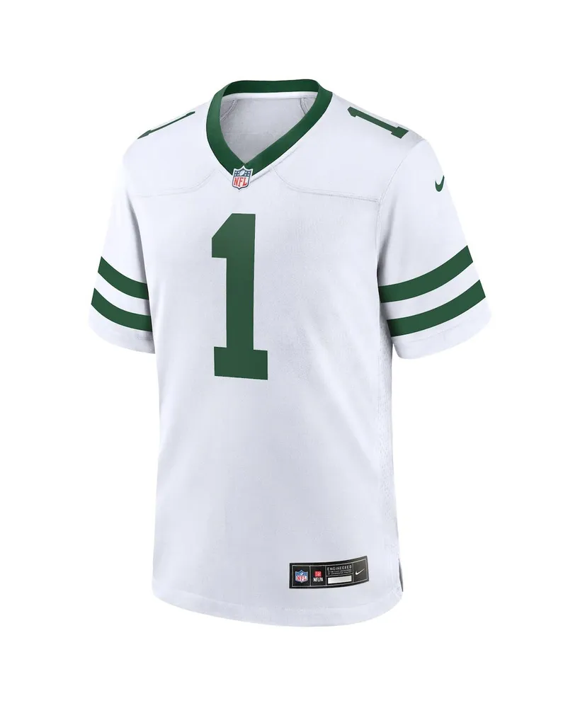 Men's Nike Ahmad Sauce Gardner White New York Jets Legacy Player Game Jersey