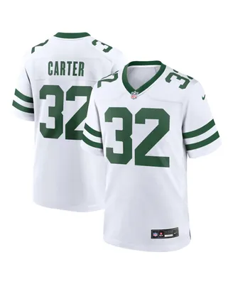 Men's Nike Michael Carter White New York Jets Legacy Player Game Jersey