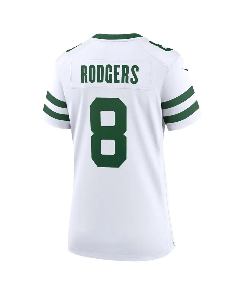 Women's Nike Aaron Rodgers White New York Jets Legacy Player Game Jersey