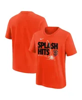 Big Boys Nike Orange San Francisco Giants Local T-shirt