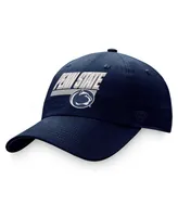 Men's Top of the World Navy Penn State Nittany Lions Slice Adjustable Hat