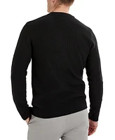 Kenneth Cole Men's Slim Fit Popcorn Crewneck Sweater