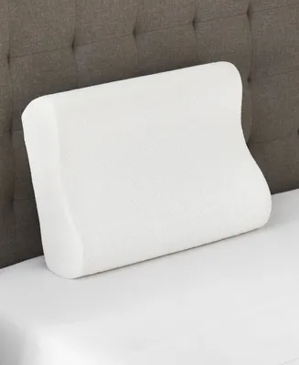 ProSleep Classic Support Contour Memory Foam Pillow, Standard/Queen