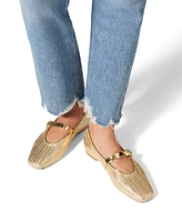 Katy Perry Women's The Evie Mary Jane Woven Flats