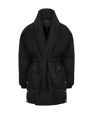 Nocturne Women's Belted Puffer Coat