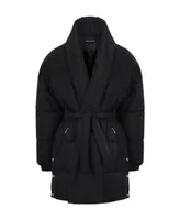 Nocturne Women's Belted Puffer Coat