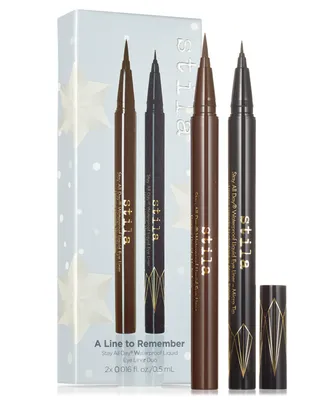 Stila A Line To Remember Stay All Day Waterproof Liquid Eye Liner Set