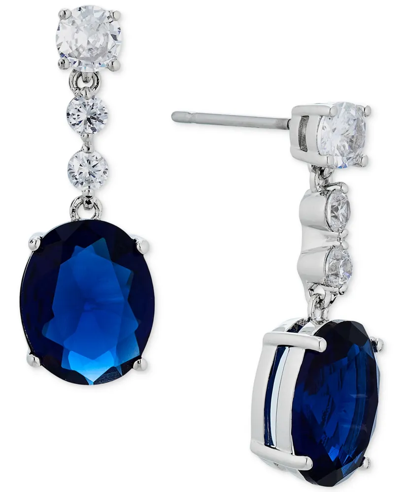 Eliot Danori Crystal Drop Earrings, Created for Macy's