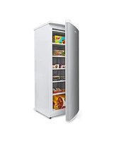 Commercial Cool 6.0 Cu.Ft. Upright Freezer - White Cabinet, Vcm Door