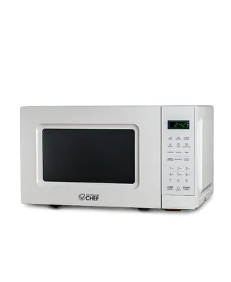 Commercial Chef Cu. Ft. Counter Top Microwave,White