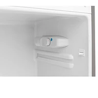 7.7 Cu.Ft. Top Mount Refrigerator - Stainless Steel