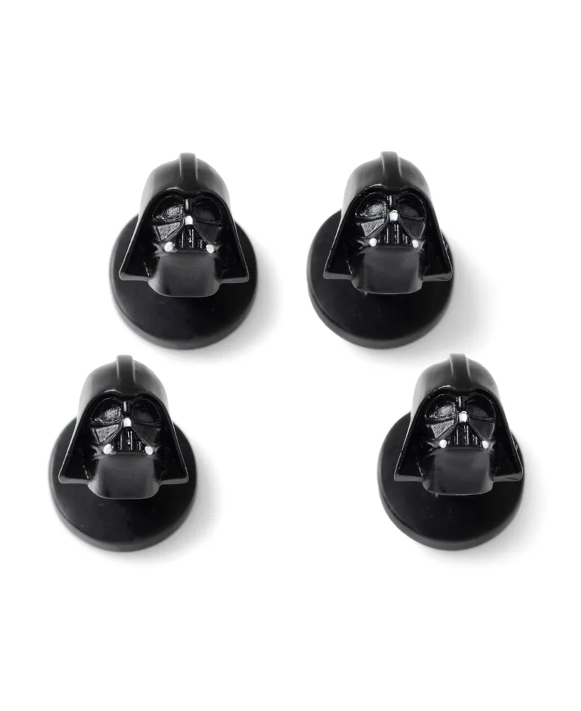 Star Wars Men's 3D Darth Vader Studs, Pack of 4