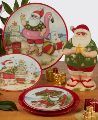 Certified International Santas Wish Dinnerware Collection
