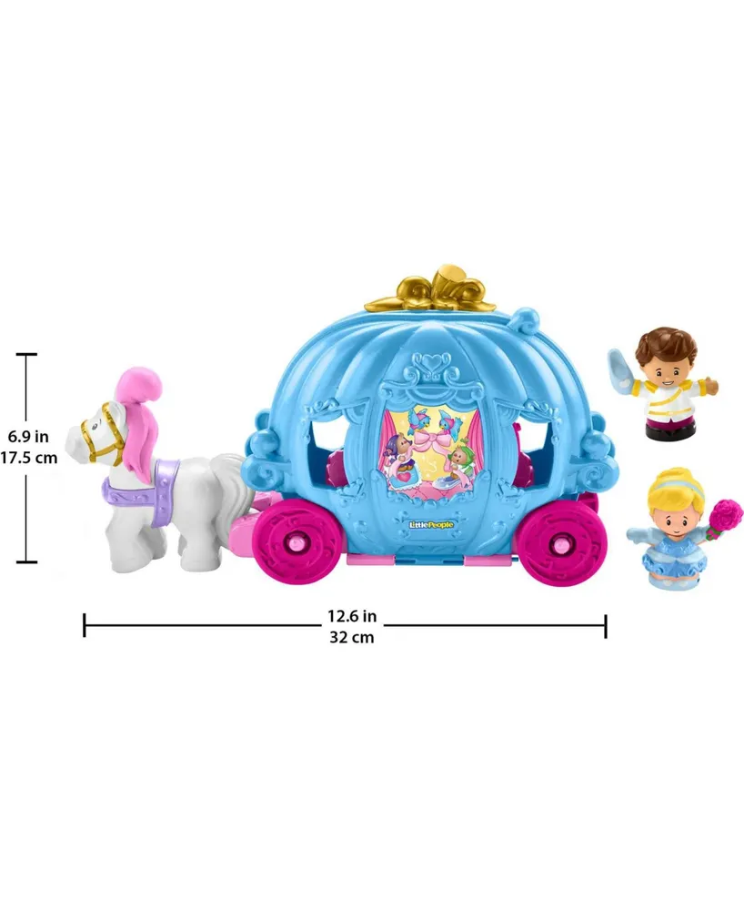 Disney Princess Cinderella's Dancing Carriage by Little People Set