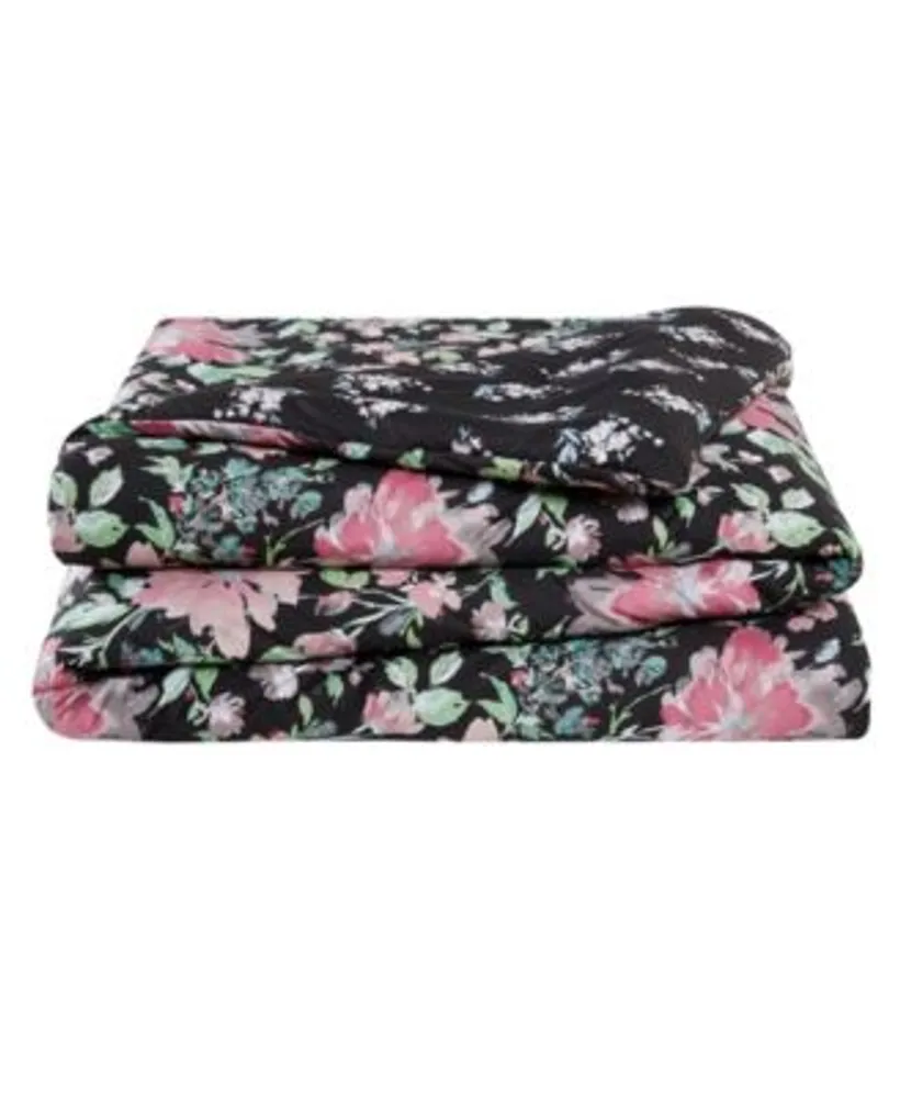 Vcny Home Allure Floral Reversible Quilt Set Collection