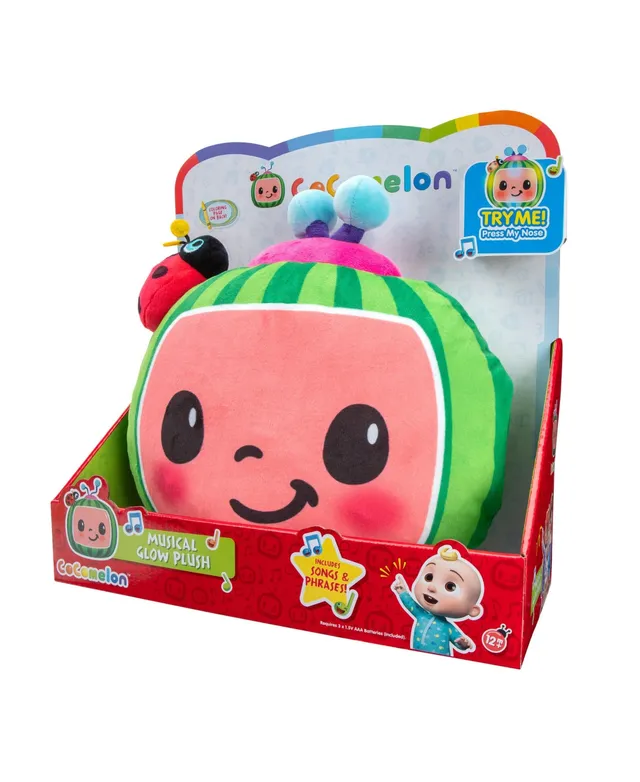 CoComelon Musical Sleep Soother Nursery Rhymes Plush Watermelon