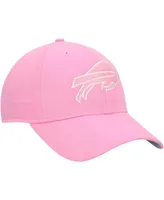 Big Girls '47 Brand Pink Buffalo Bills Rose Mvp Adjustable Hat