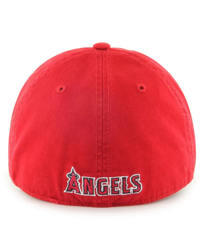 Men's '47 Brand Red Los Angeles Angels Franchise Logo Fitted Hat