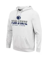 Men's Colosseum White Penn State Nittany Lions Lantern Pullover Hoodie