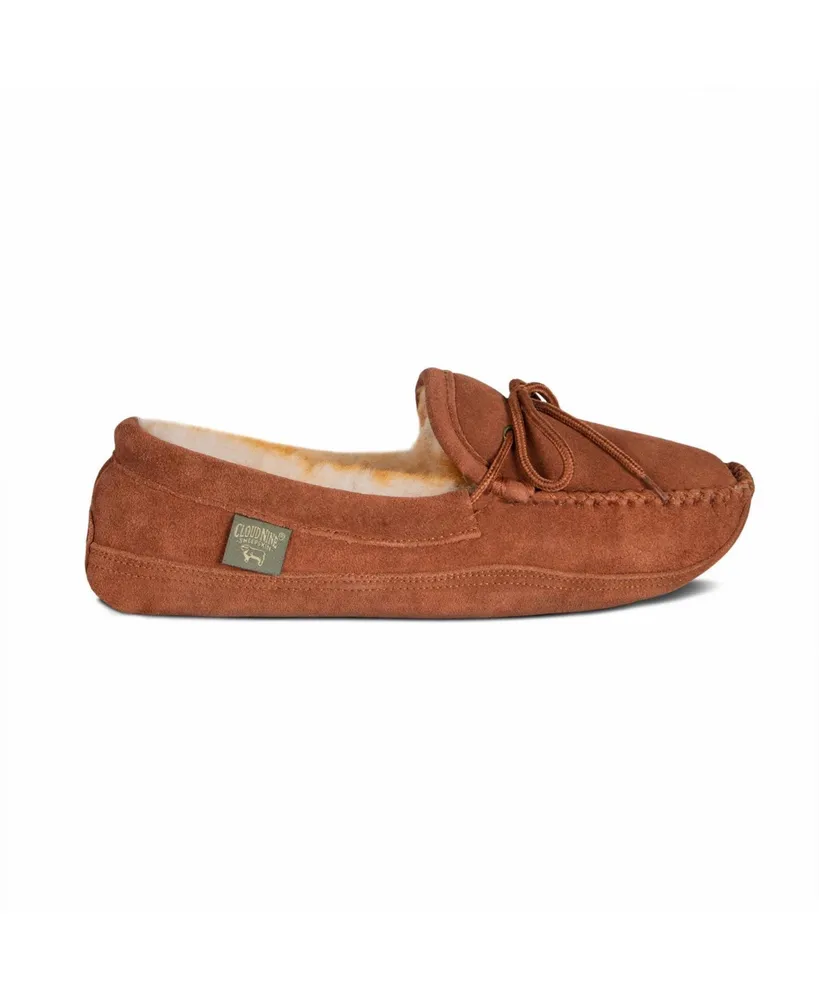 Cloud Nine Sheepskin Men's Soft Sole Moccasin