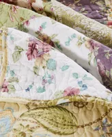 Greenland Home Fashions Blooming Prairie Authentic Patchwork Piece Quilt Set