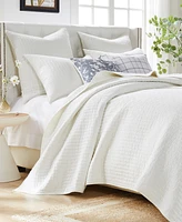 Greenland Home Fashions Monterrey Finely-Stitched Cotton 3 Piece Quilt Set, Full/Queen - Off